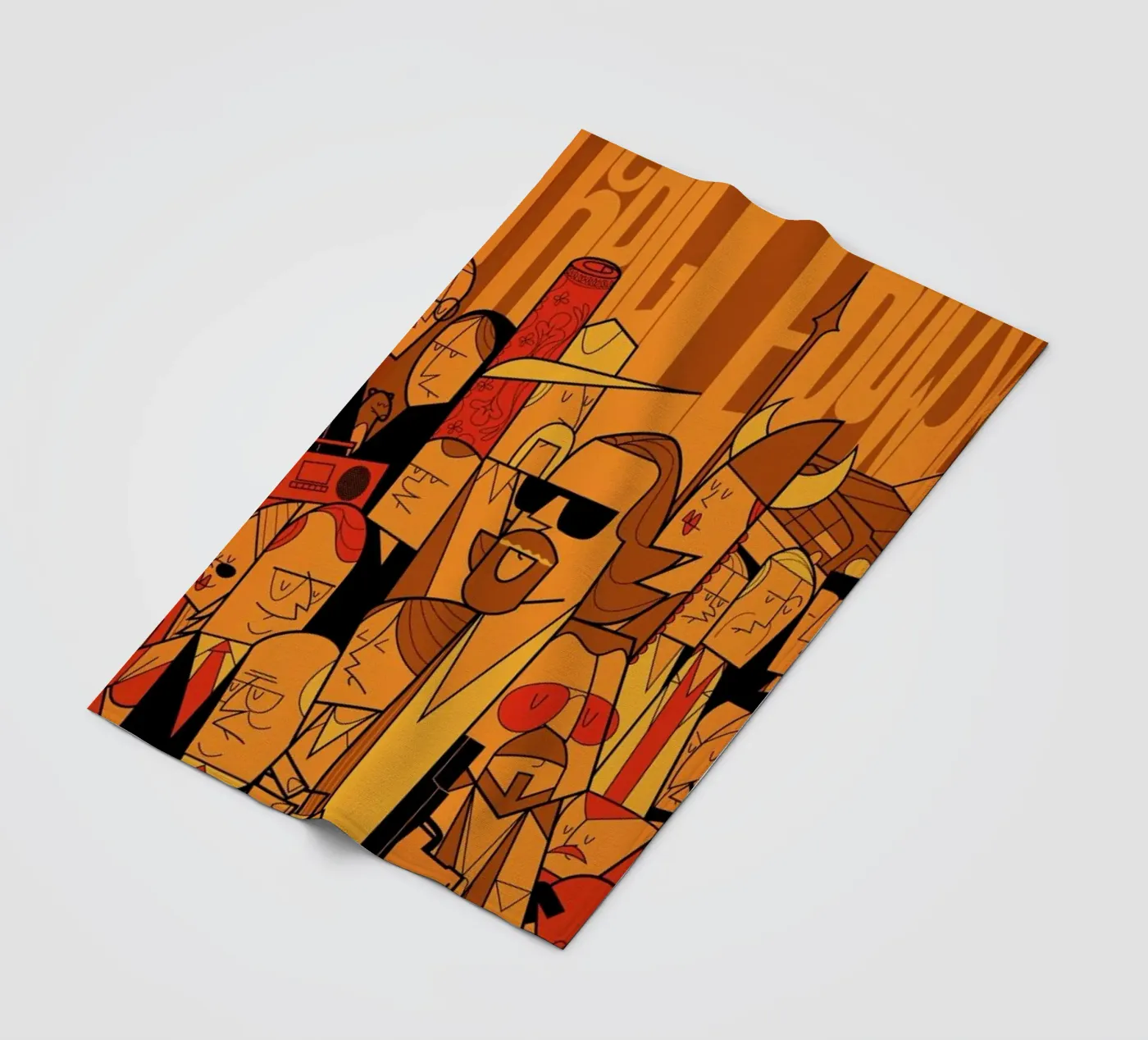 The Dude Fleecedecke von Ale Giorgini