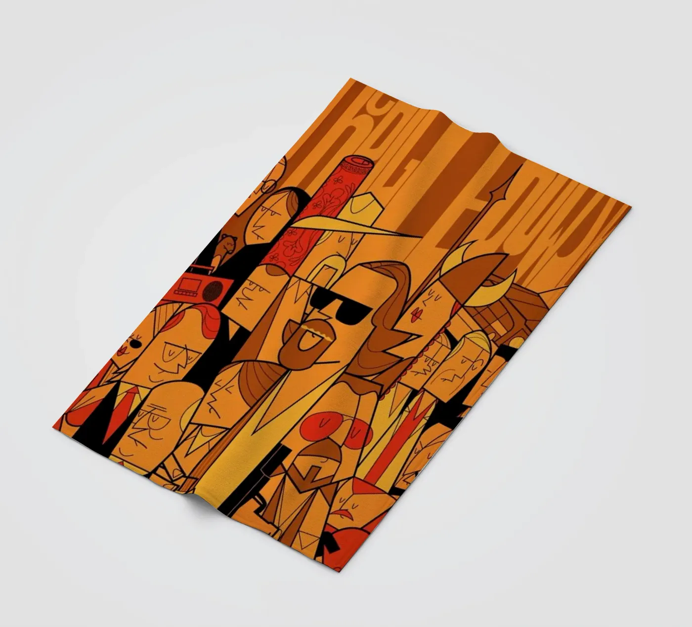 The Dude Fleecedecke von Ale Giorgini