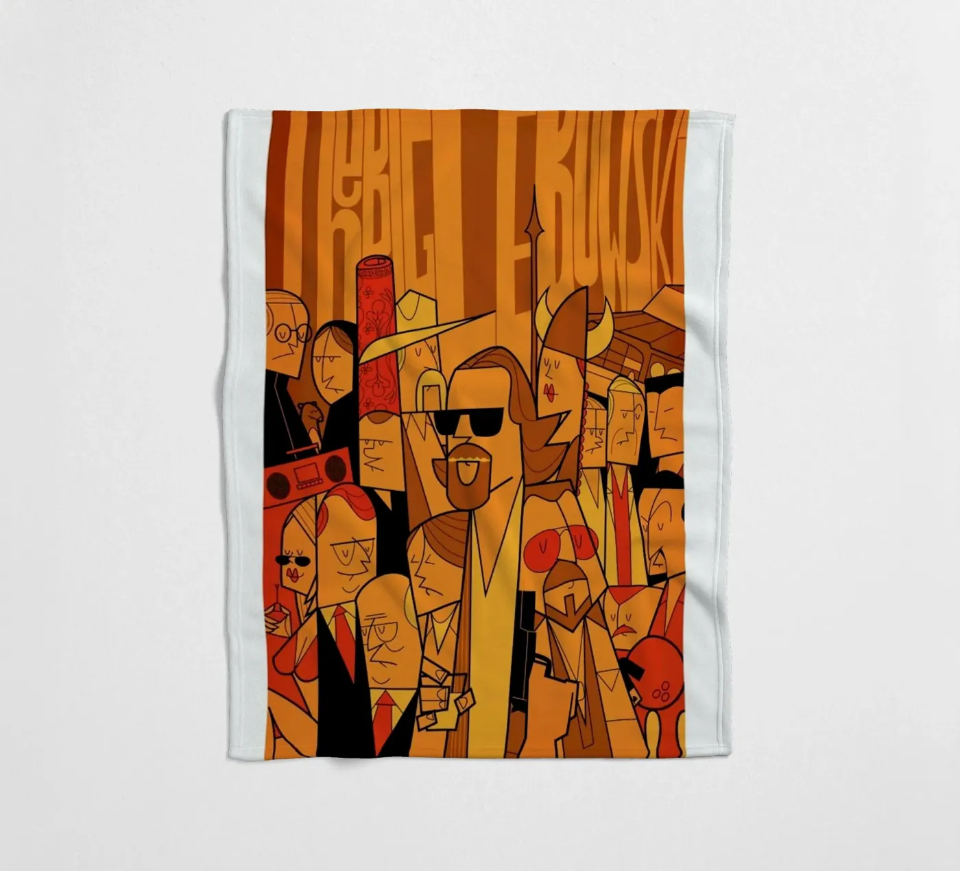 The Dude Fleecedecke von Ale Giorgini