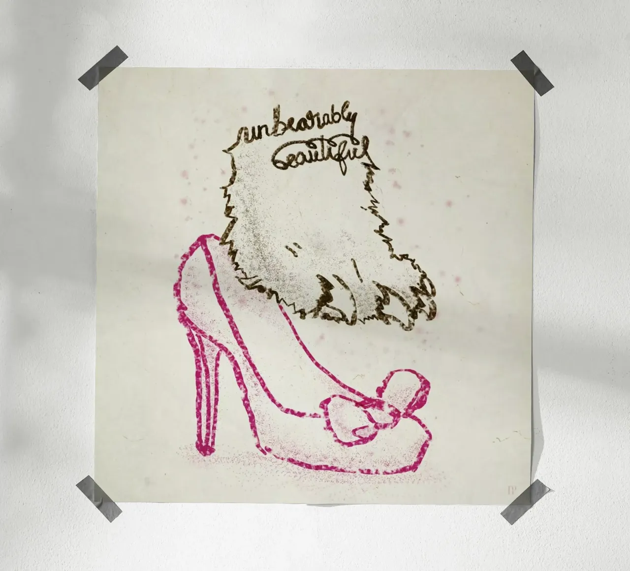 Unbearably Beautiful carta hahnemühle da The Sound of Applause