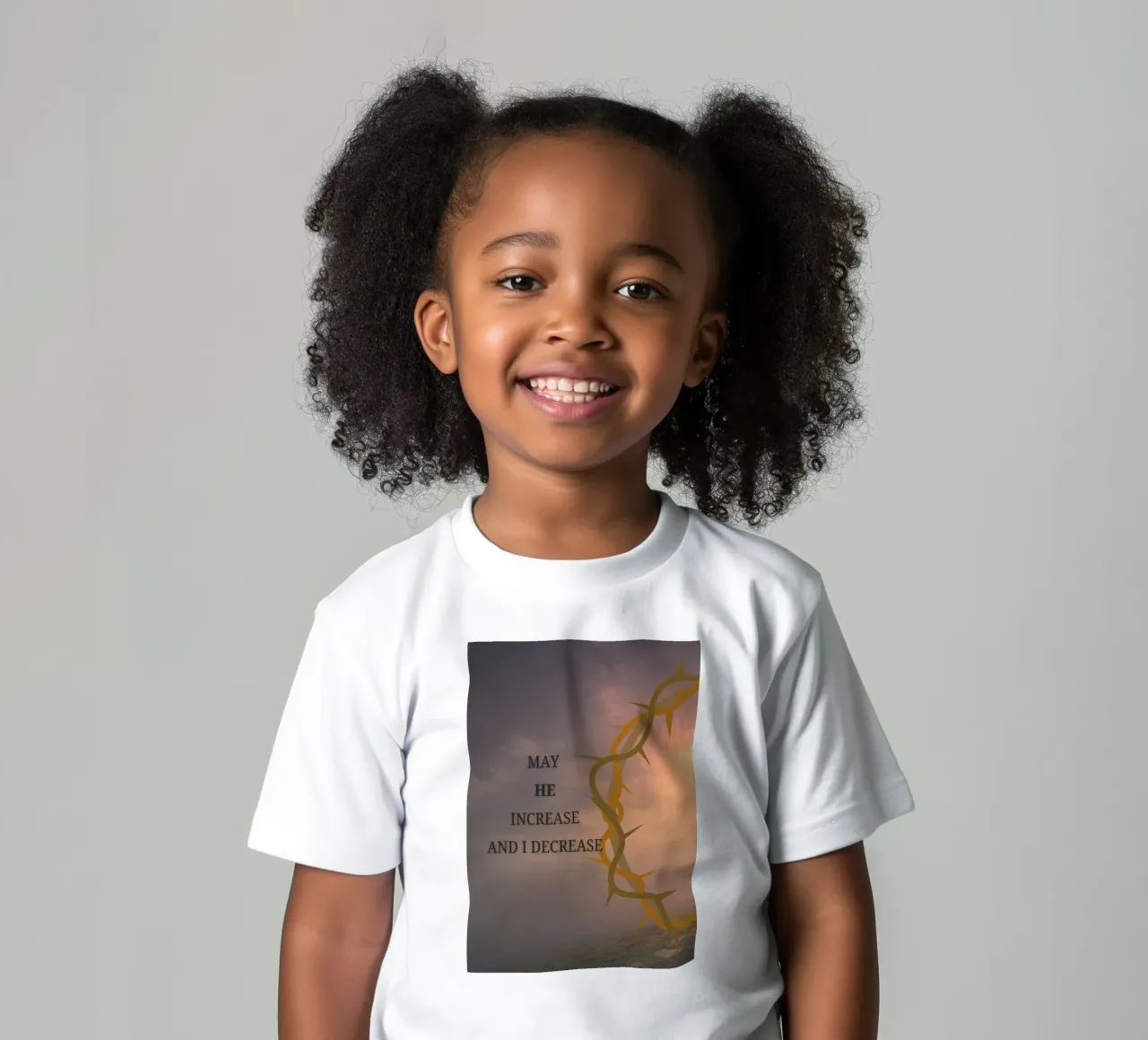 MAY HE INCREASE AND I DECREASE t-shirt bambini da LisaArtes