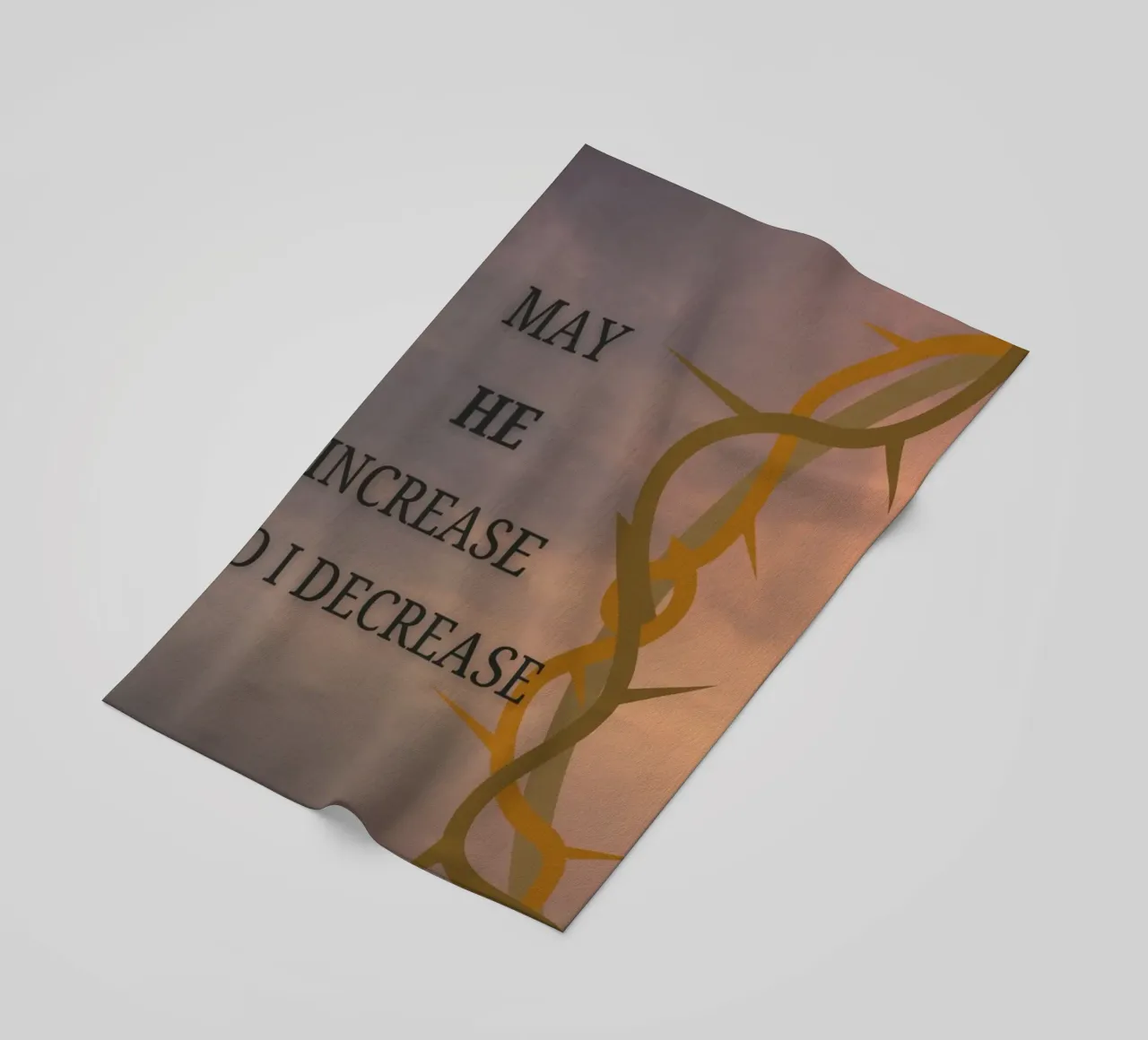 MAY HE INCREASE AND I DECREASE telo mare da LisaArtes