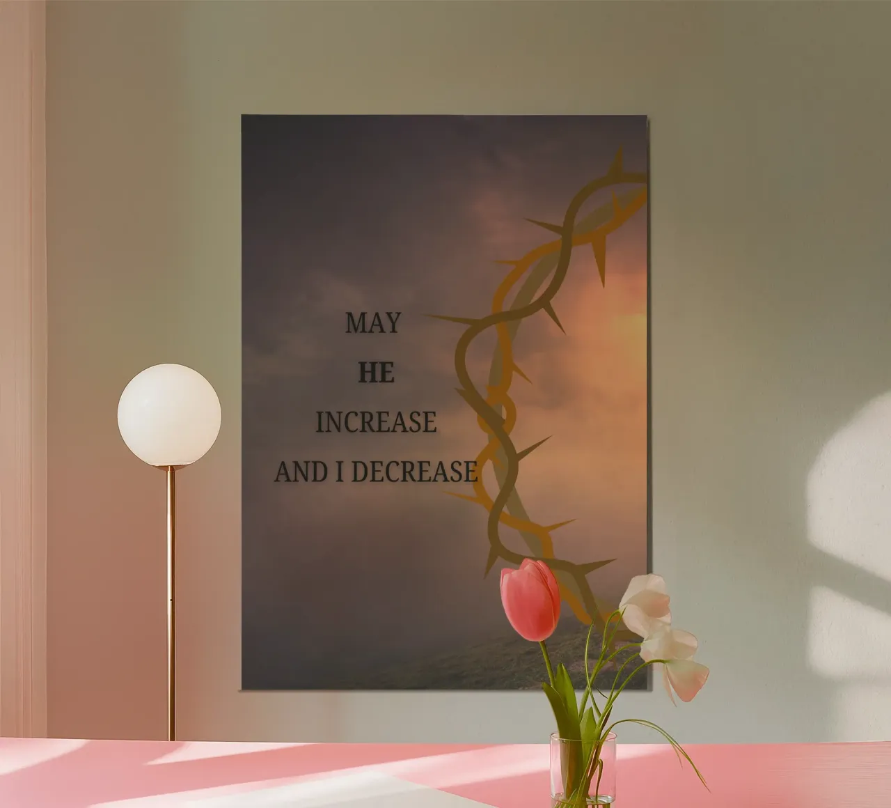 MAY HE INCREASE AND I DECREASE poster da LisaArtes