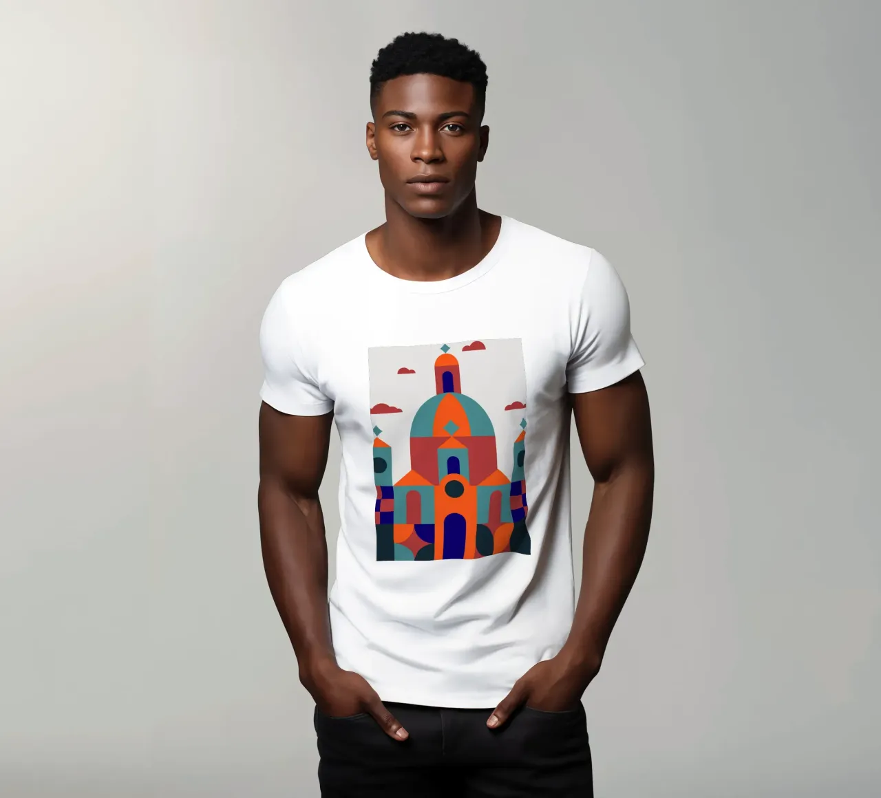 Bauhaus building t-shirt da LisaArtes