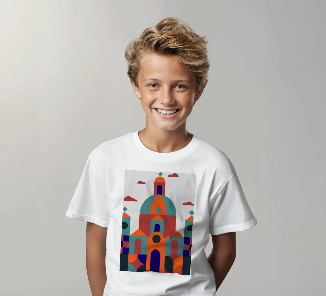 Bauhaus building kinder t-shirt van LisaArtes