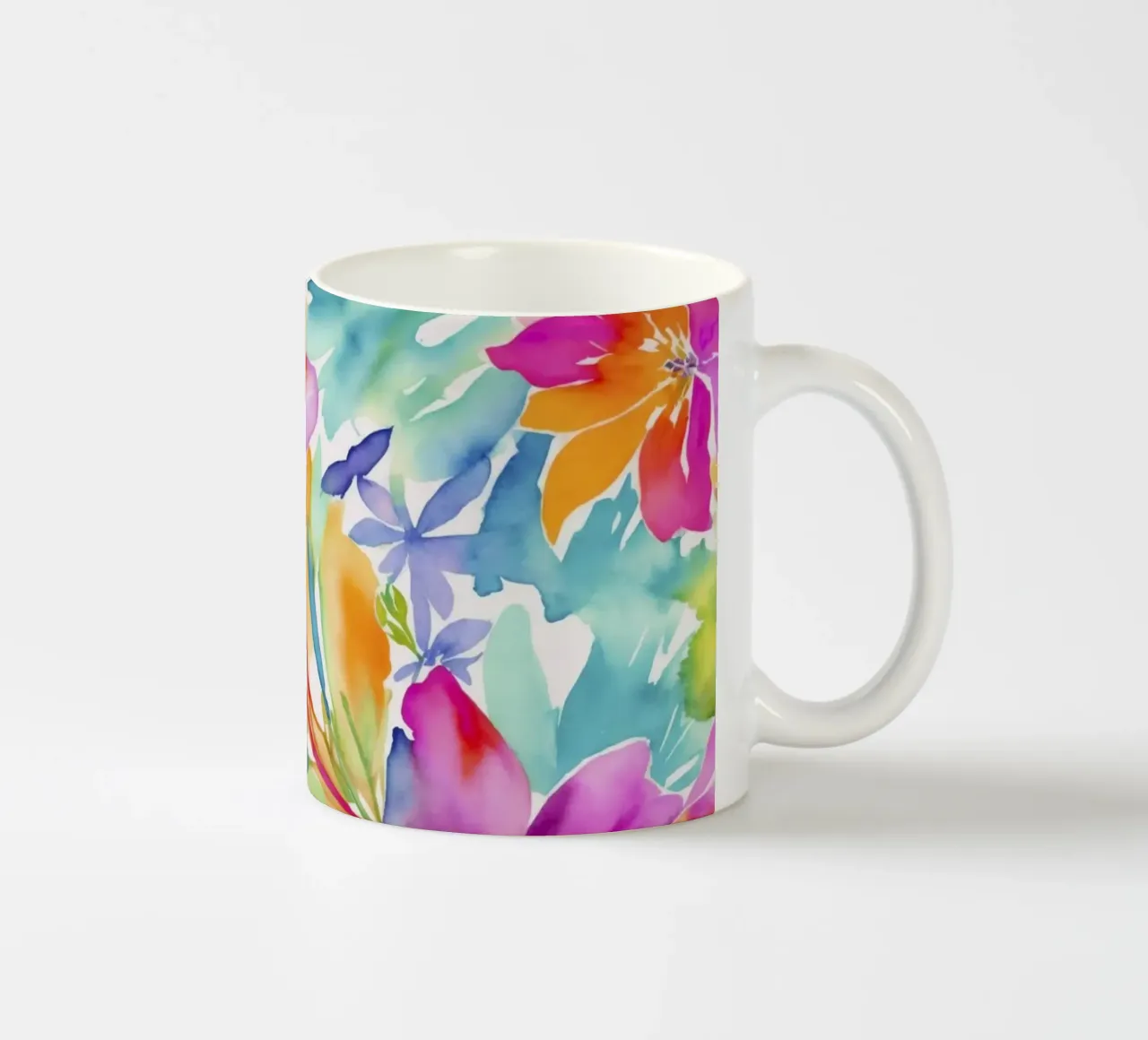 Frammenti colorati di memoria botanica tazza in ceramica da Andrea Haase Modern Home