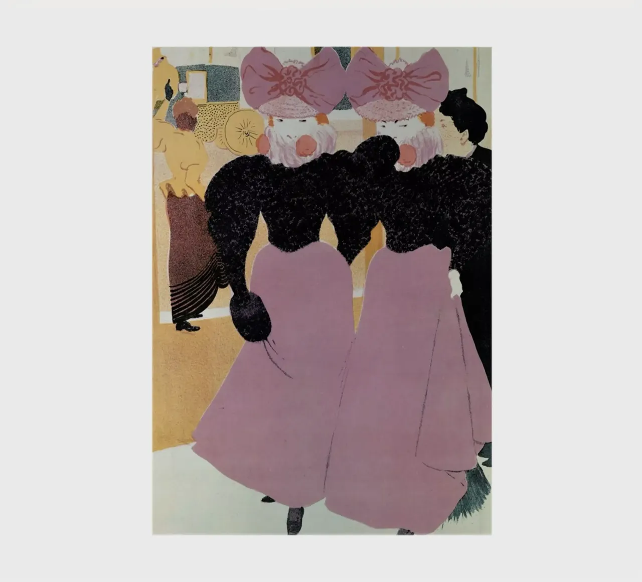 Hermann-Paul - Elegant Ladies on the Boulevard carnet de notes de ARTOTHEK