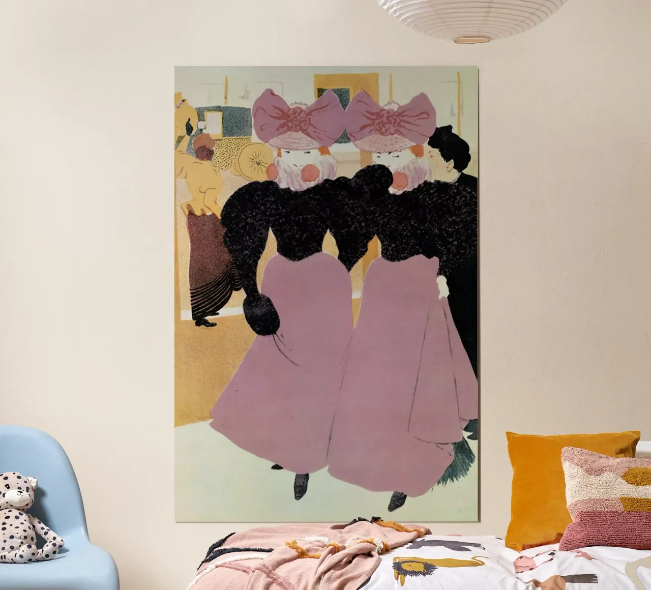 Hermann-Paul - Elegant Ladies on the Boulevard poster by ARTOTHEK
