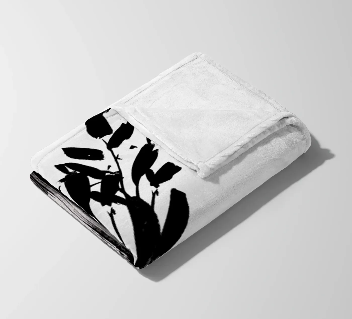 Vase Fleecedecke von Graphite