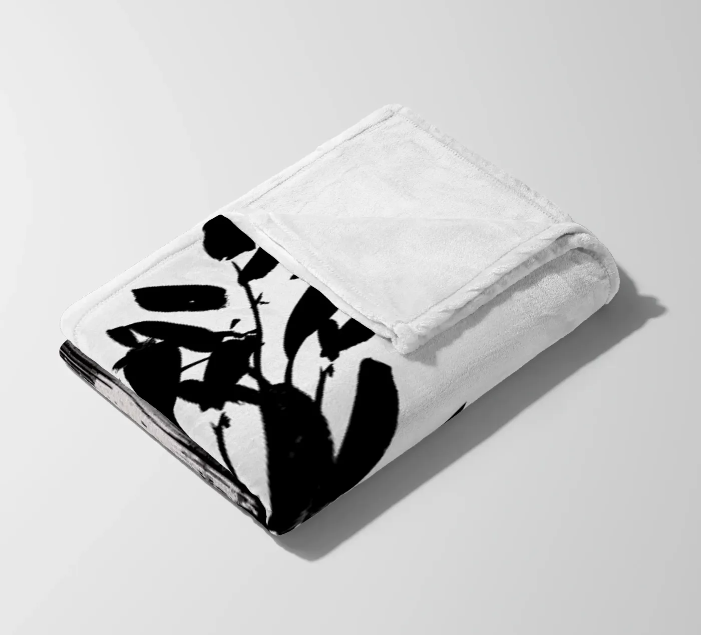 Vase Fleecedecke von Graphite