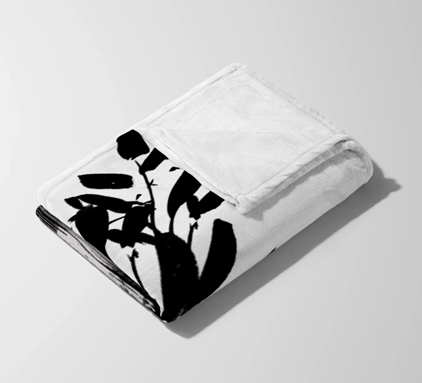 Vase Fleecedecke von Graphite