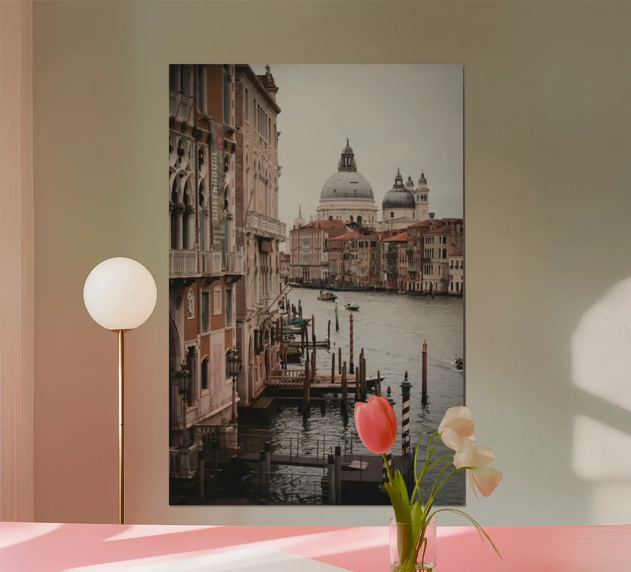 Venezia, Fotografia poster con telaio in plastica da Jule Shnc