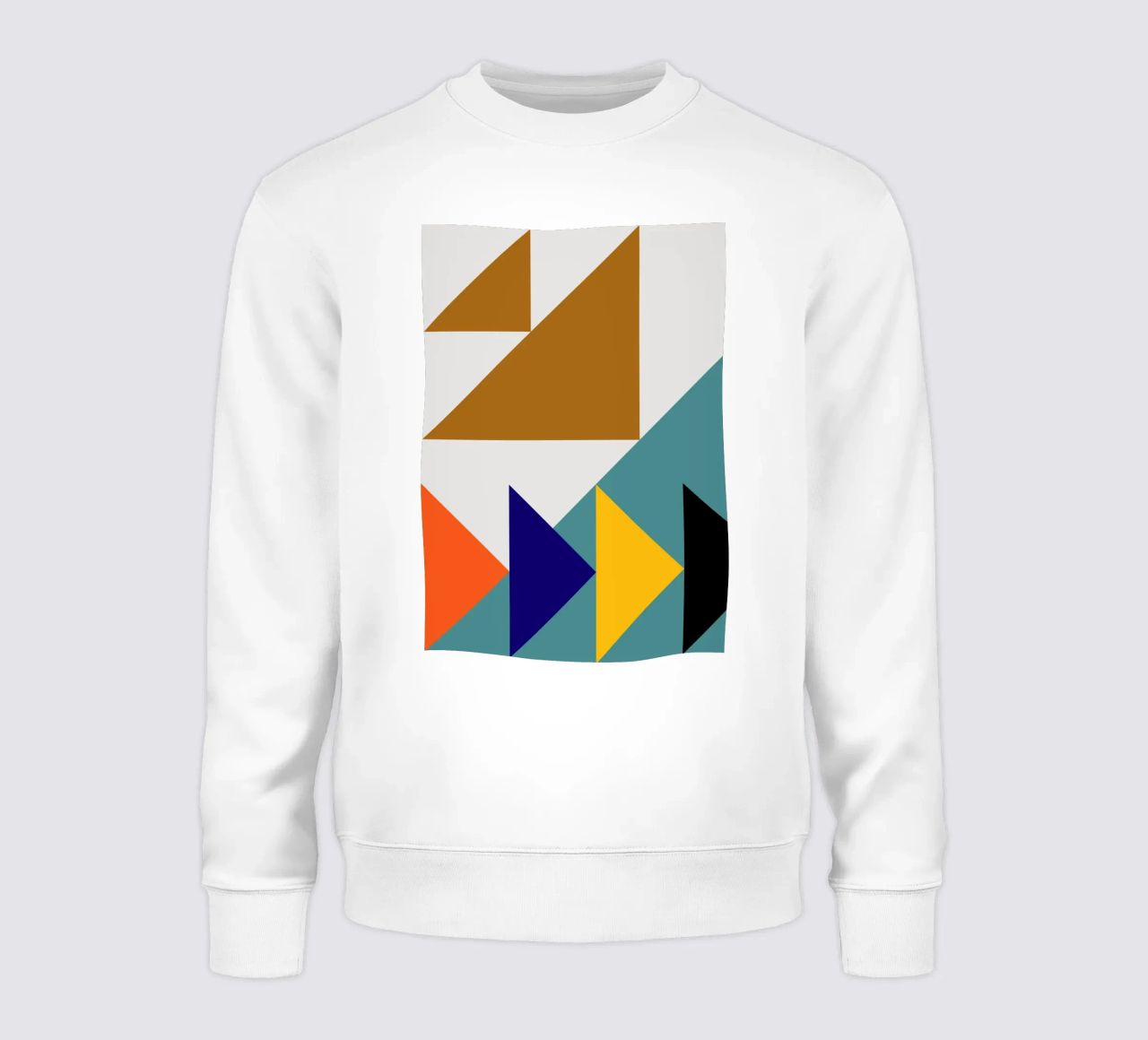 Colorful triangles felpa da LisaArtes