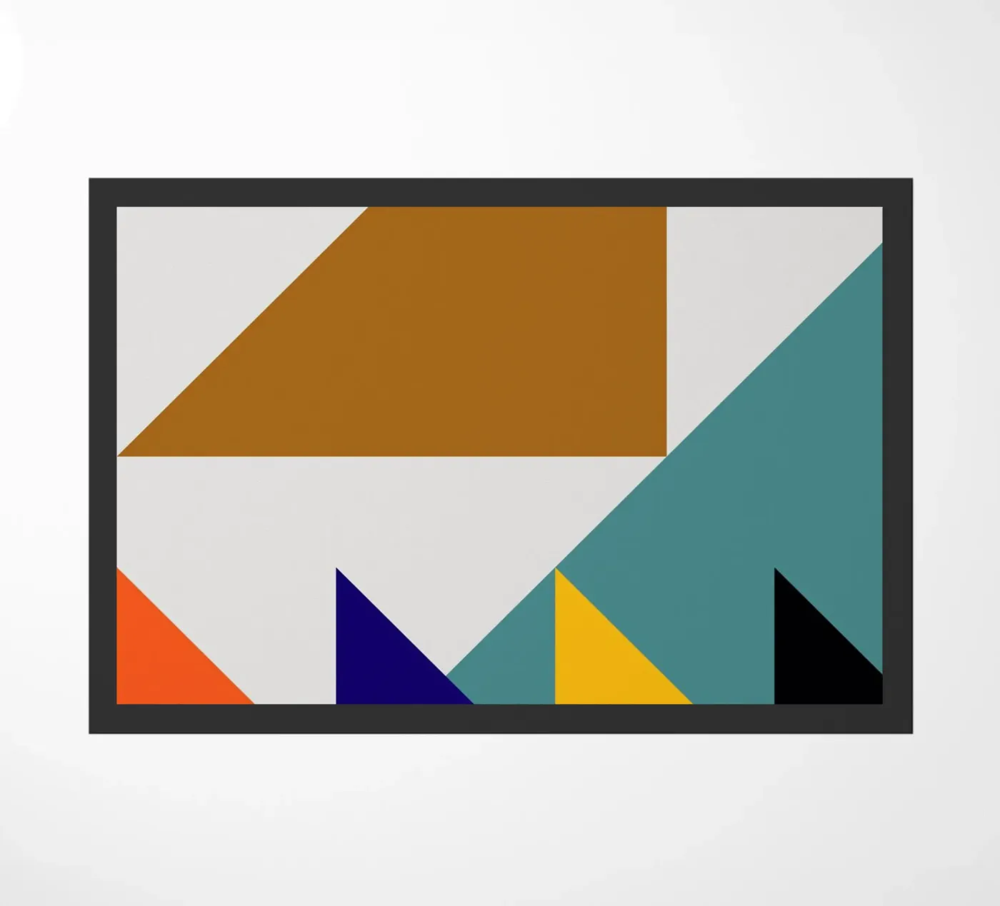 Colorful triangles zerbino da LisaArtes