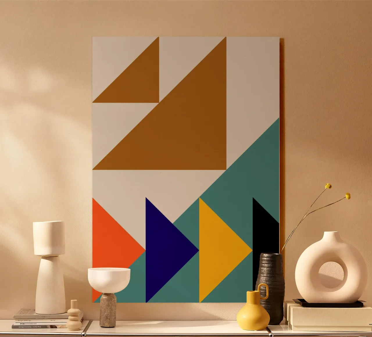 Colorful triangles plexiglass da LisaArtes