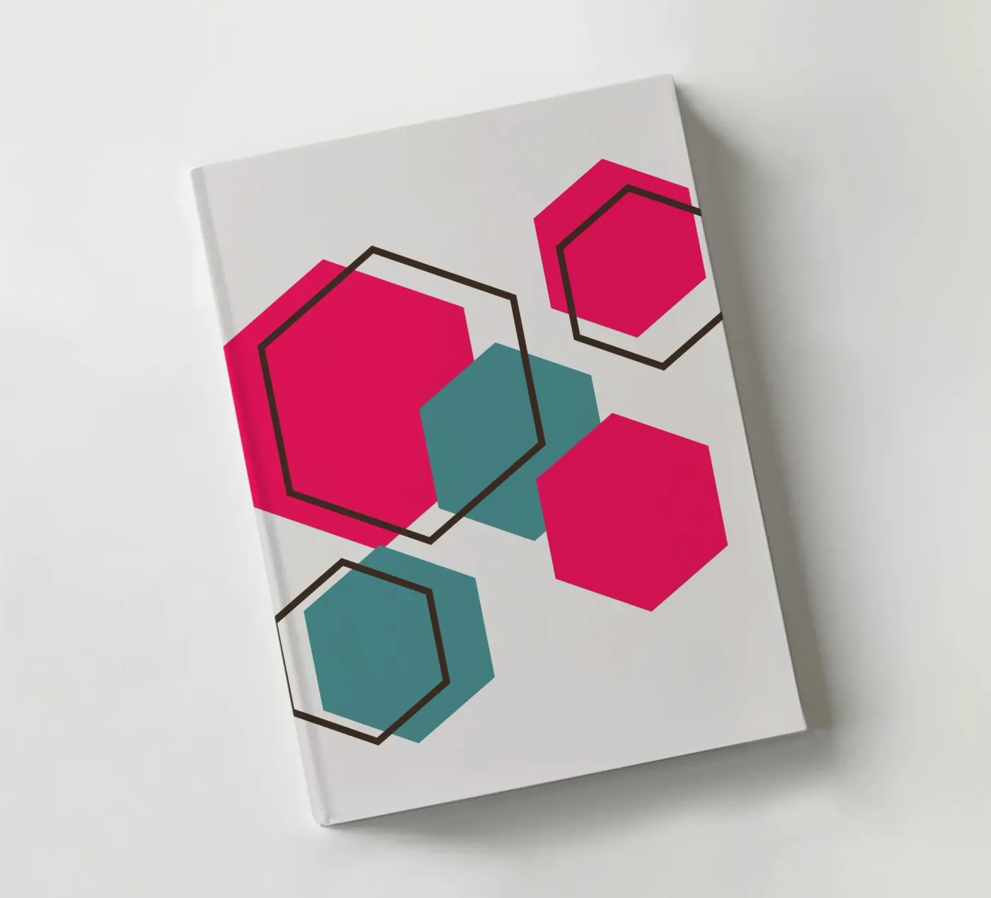 Hexagons notebook by LisaArtes