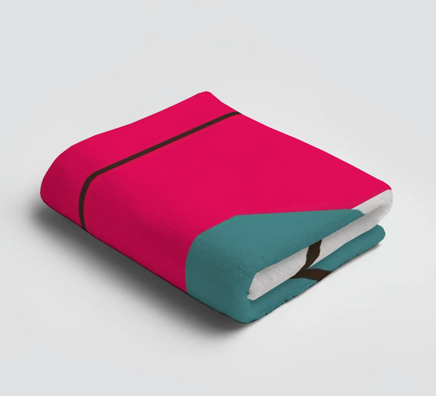 Hexagons badhanddoek van LisaArtes