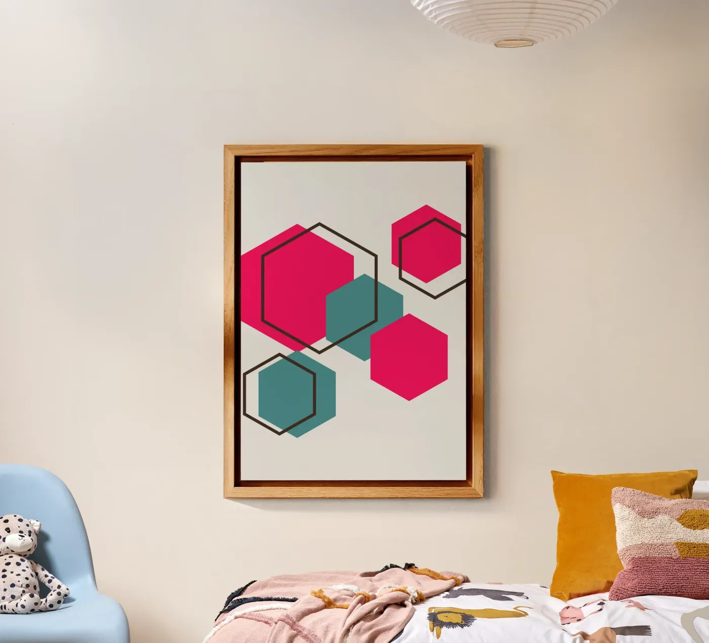 Hexagons pannello forex da LisaArtes
