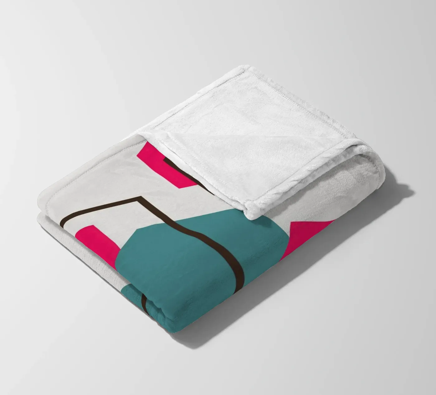 Hexagons fleecedeken van LisaArtes