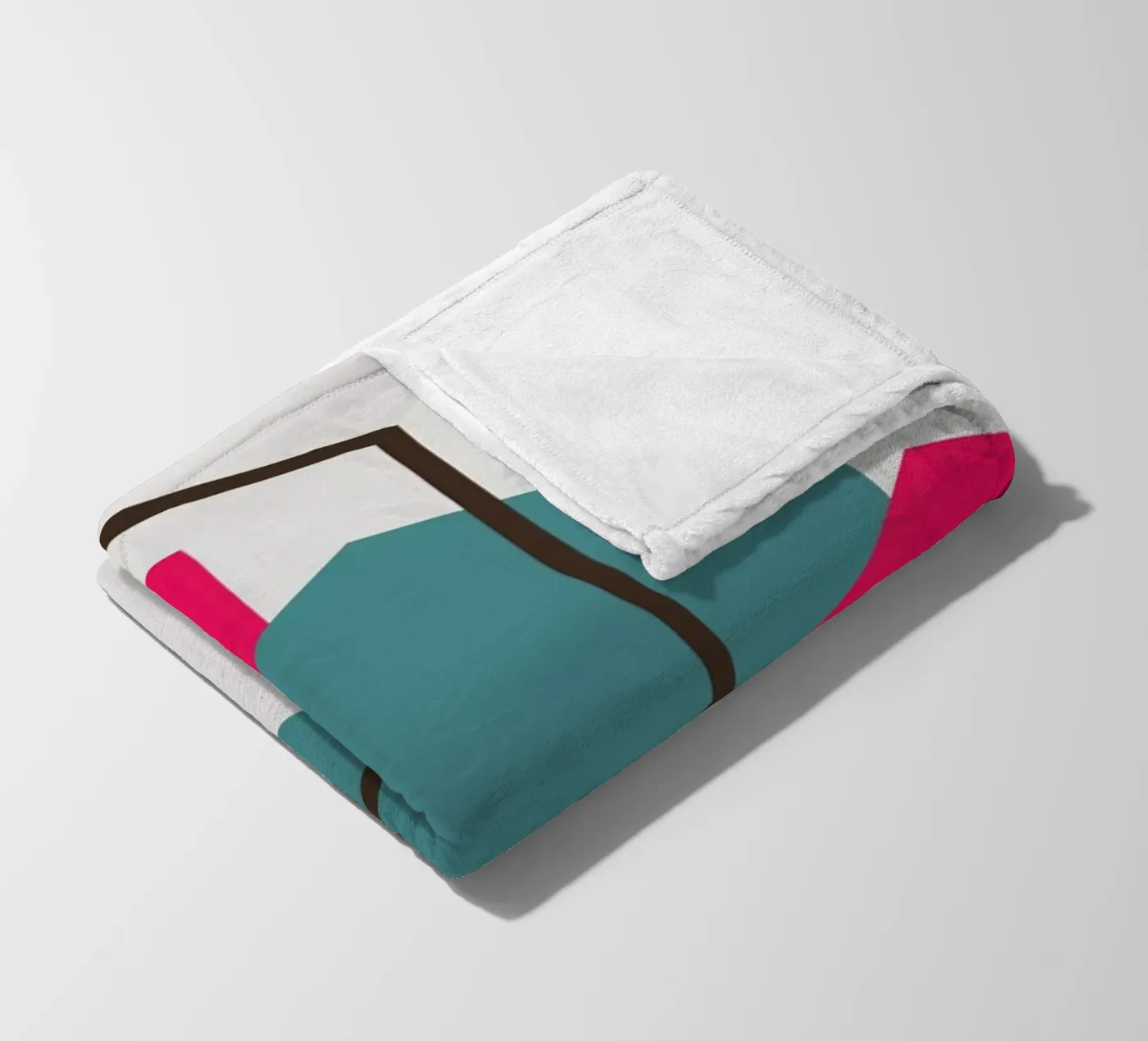 Hexagons fleecedeken van LisaArtes