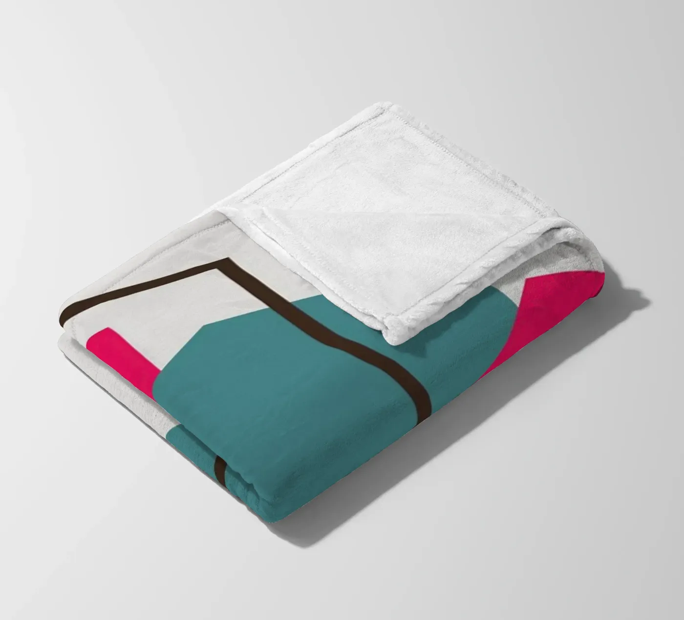 Hexagons fleecedeken van LisaArtes