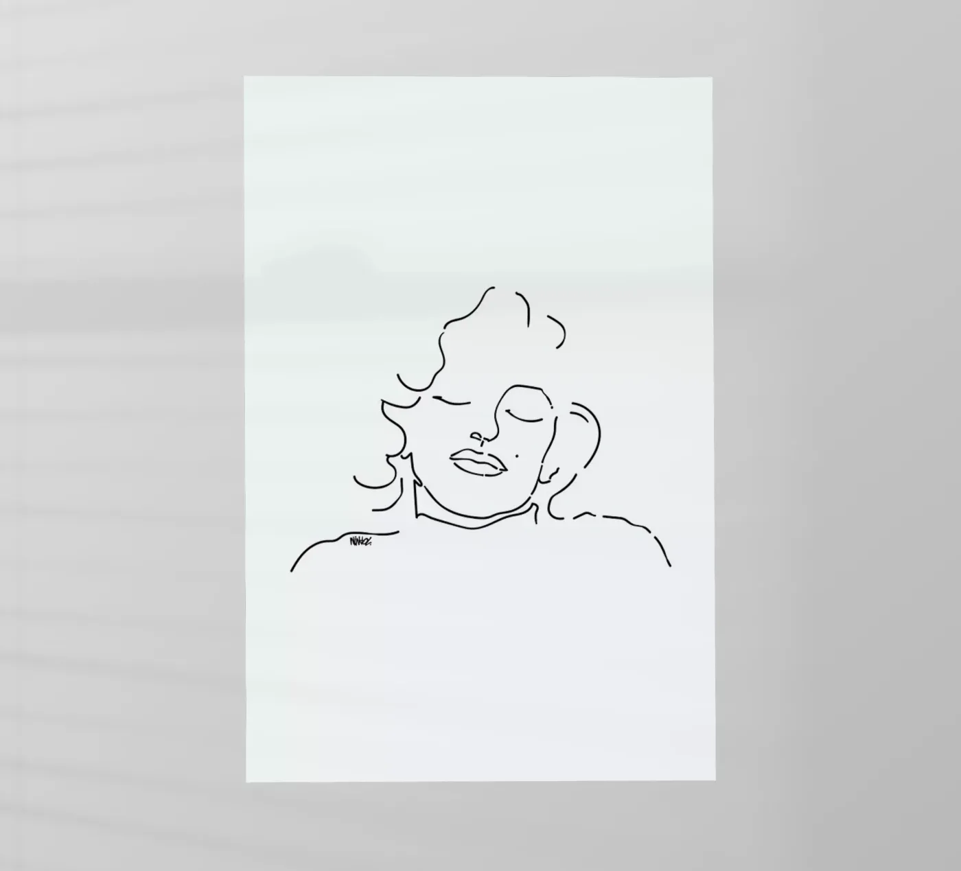 Monroe backlit folie van Ninhol