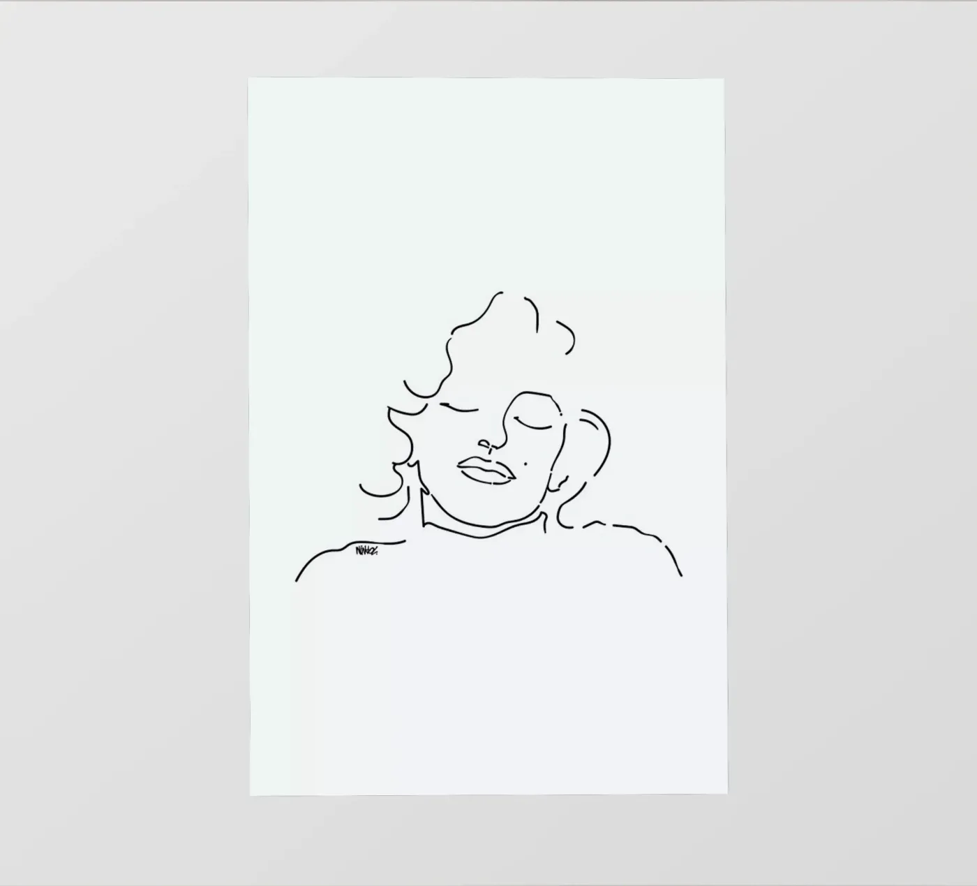 Monroe backlit folie van Ninhol