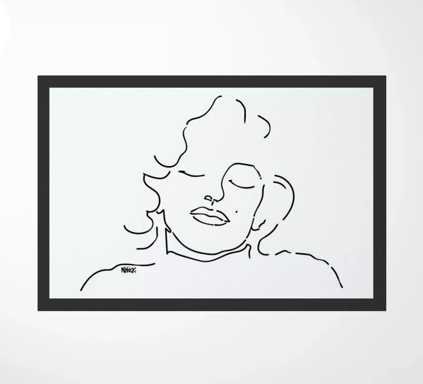 Monroe deurmat van Ninhol