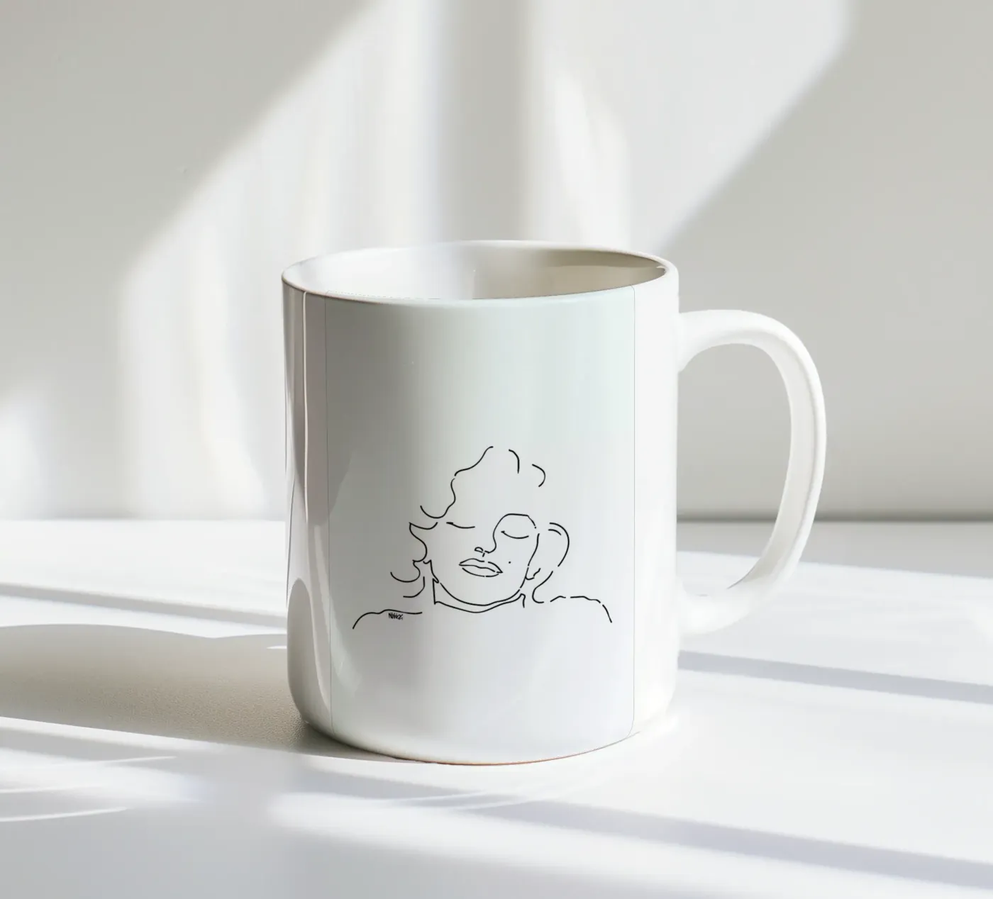 Monroe ceramic mug by Ninhol