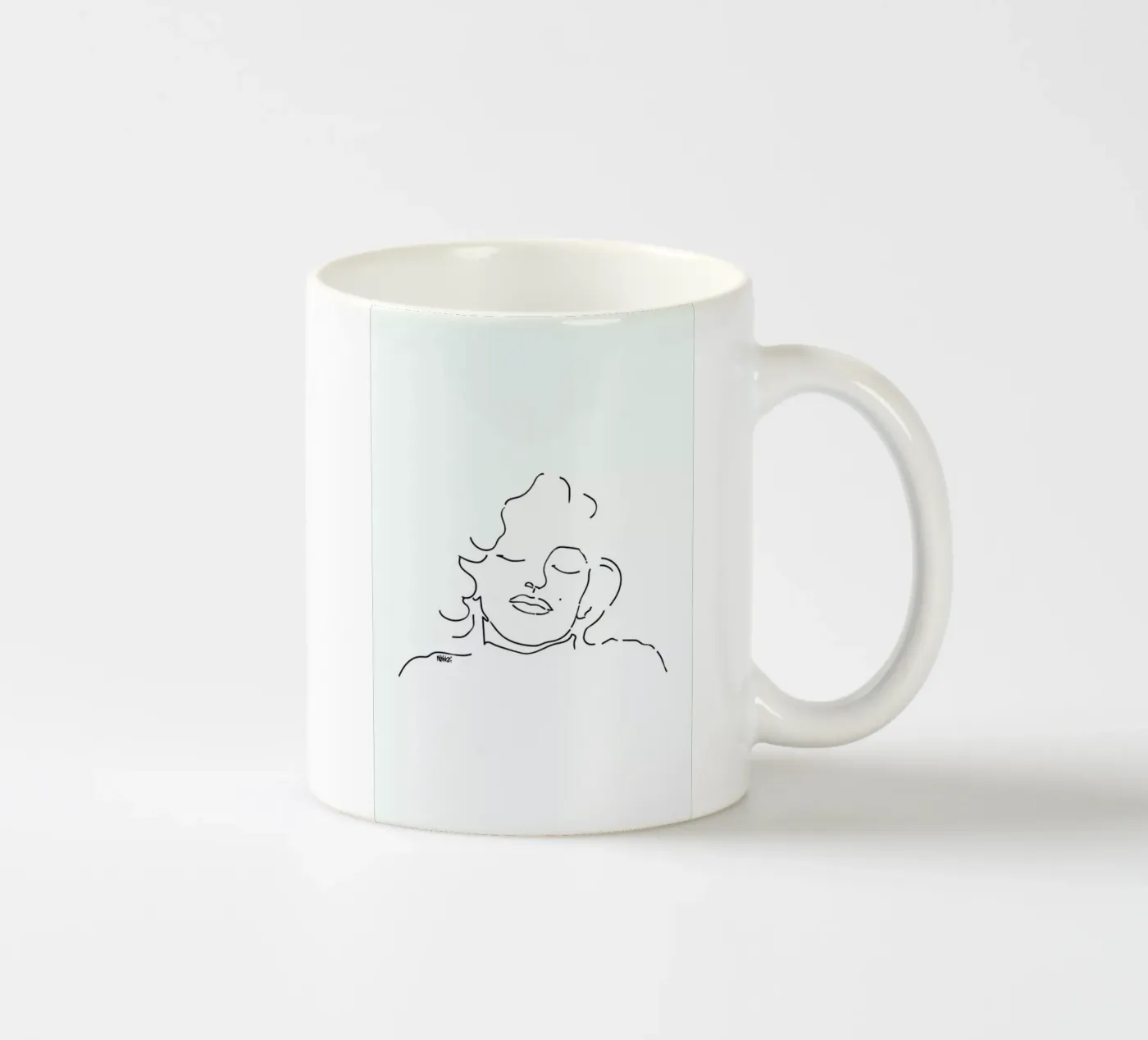 Monroe ceramic mug by Ninhol