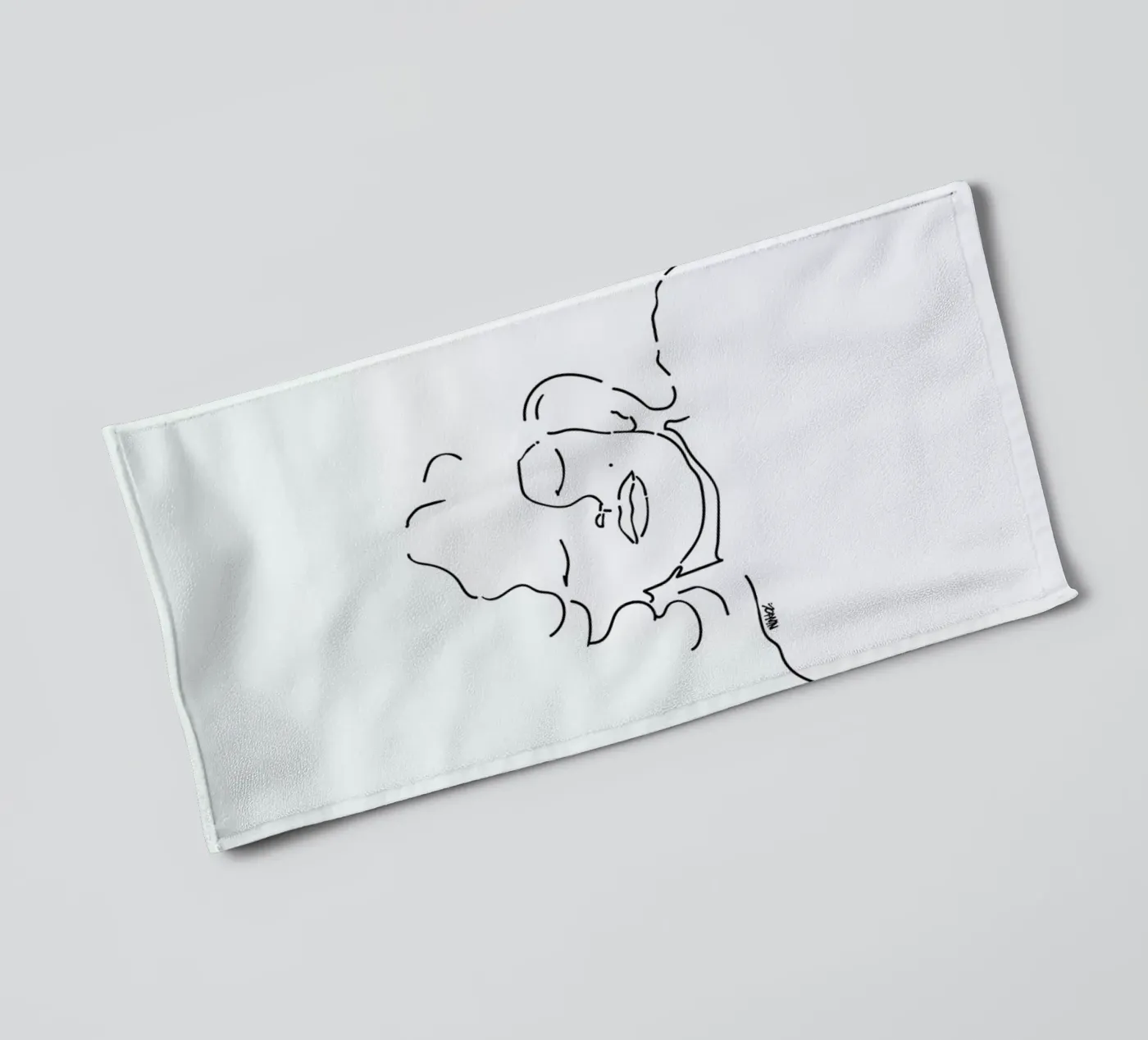 Monroe badhanddoek van Ninhol