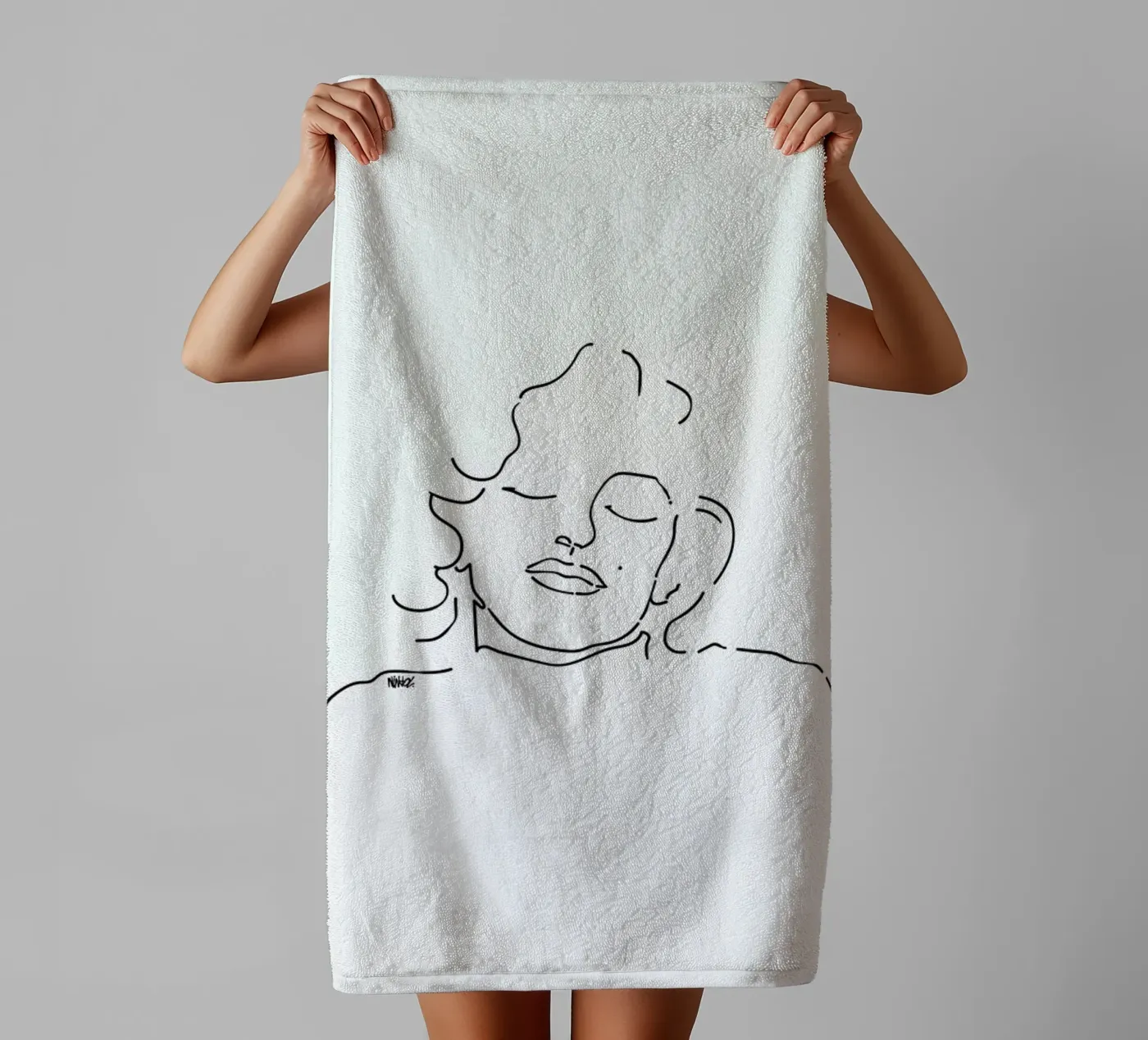 Monroe badhanddoek van Ninhol