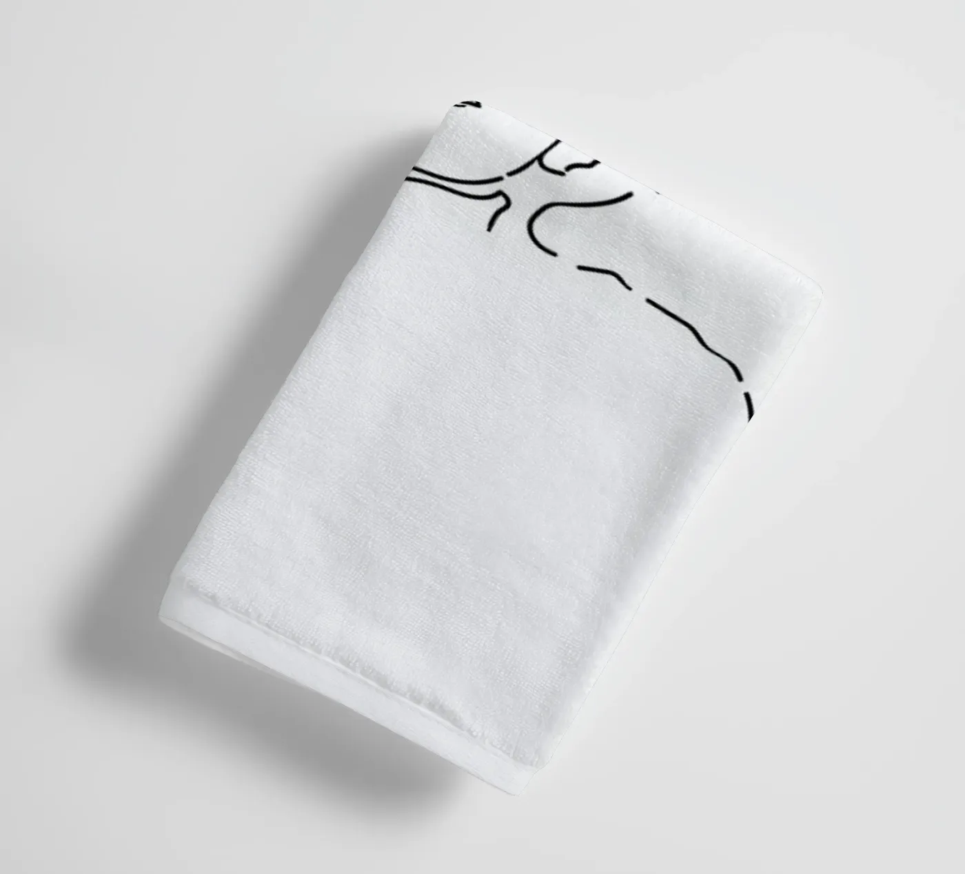 Monroe badhanddoek van Ninhol
