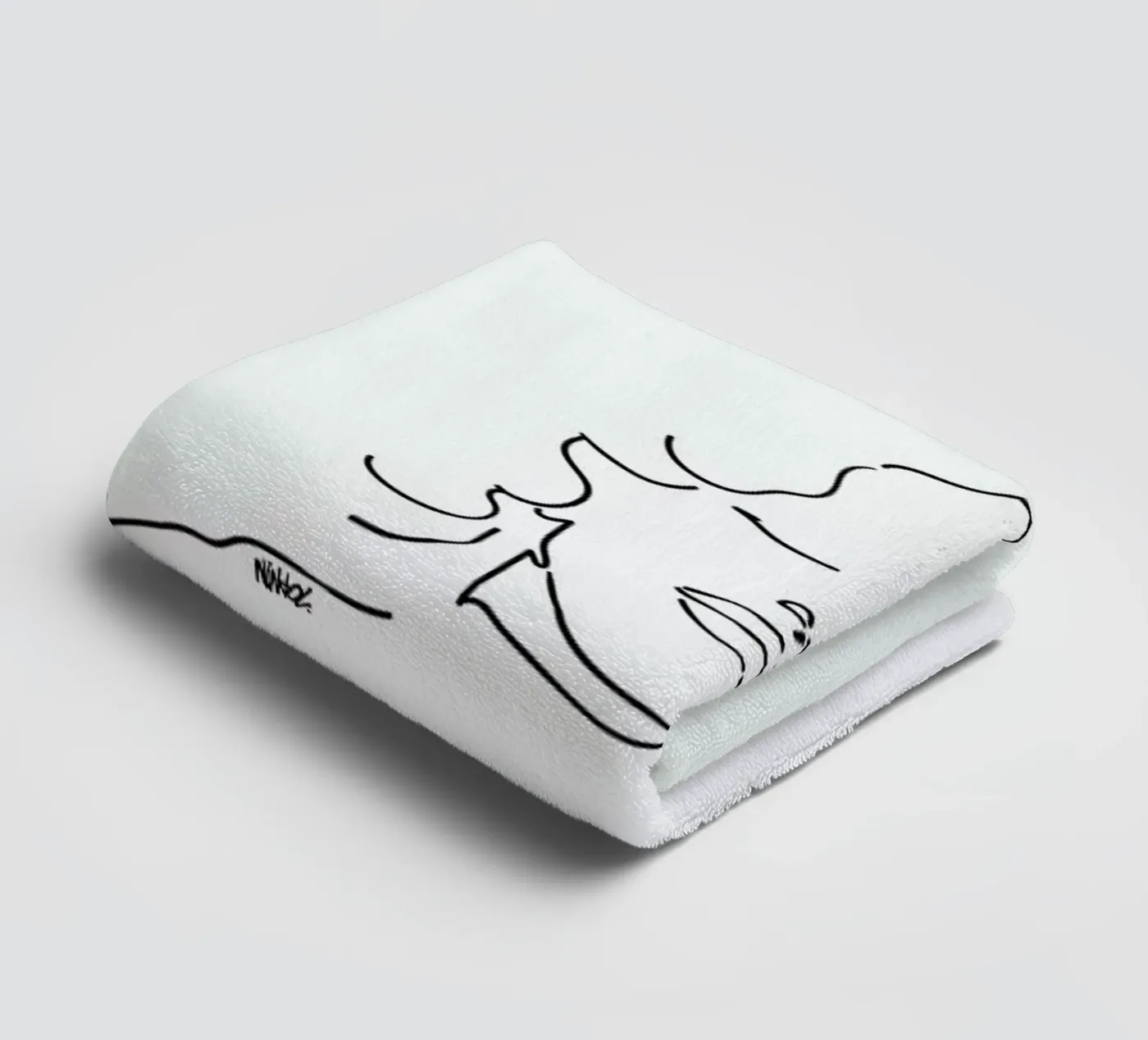 Monroe badhanddoek van Ninhol