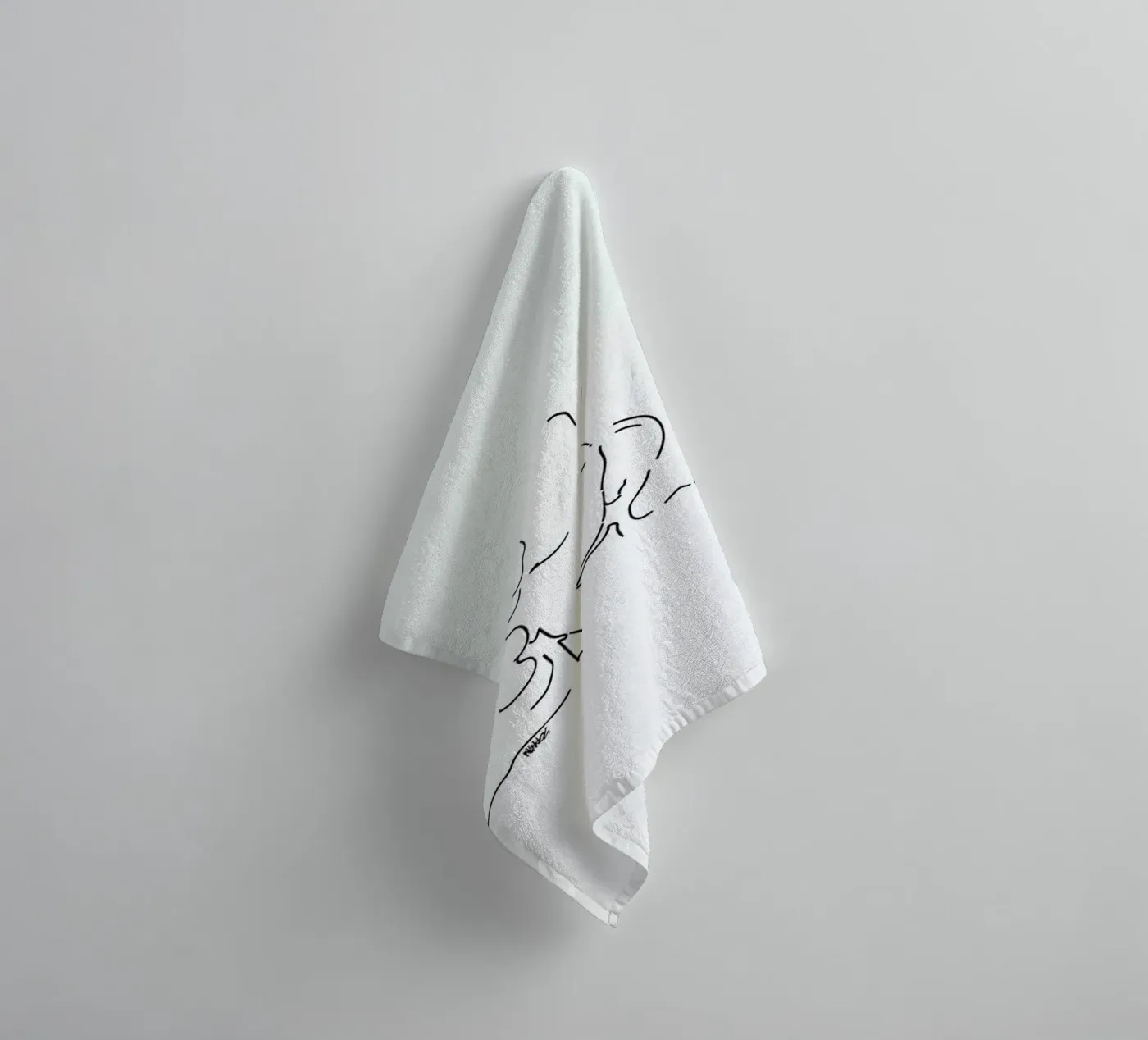 Monroe badhanddoek van Ninhol
