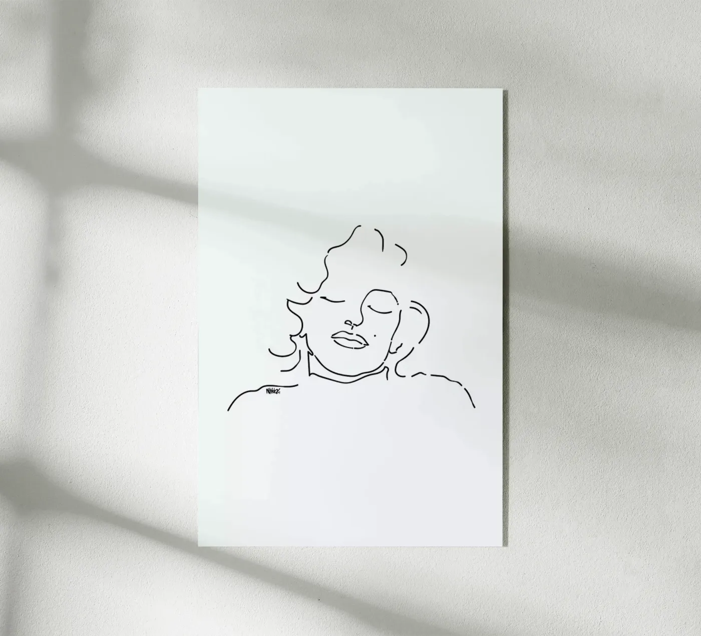 Monroe plexiglas de Ninhol