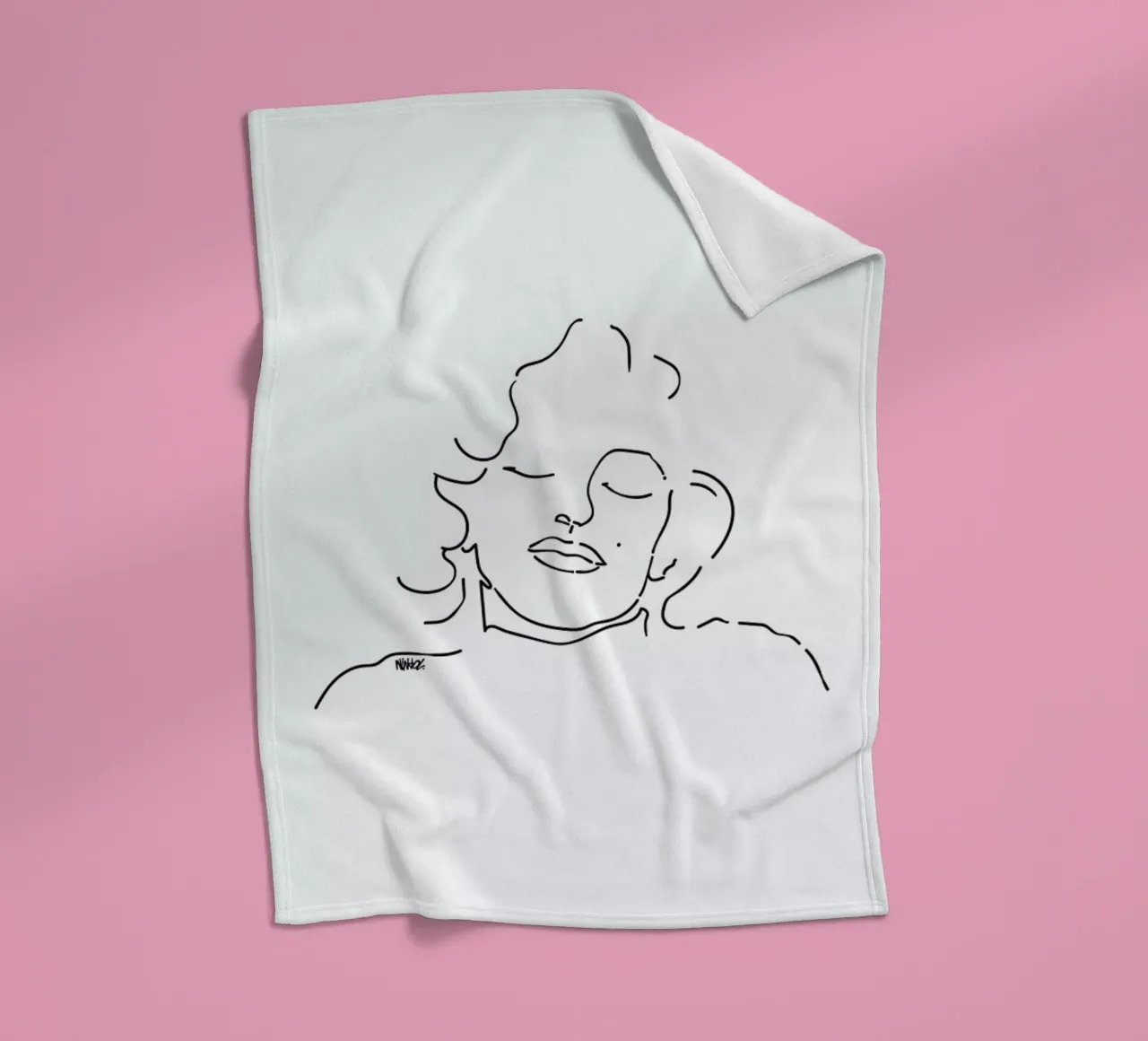 Monroe coperta in pile da Ninhol