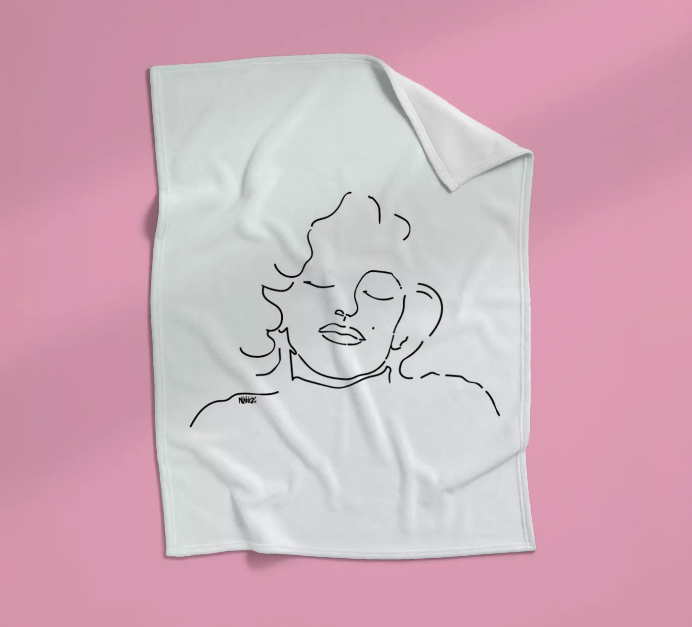 Monroe Fleecedecke von Ninhol