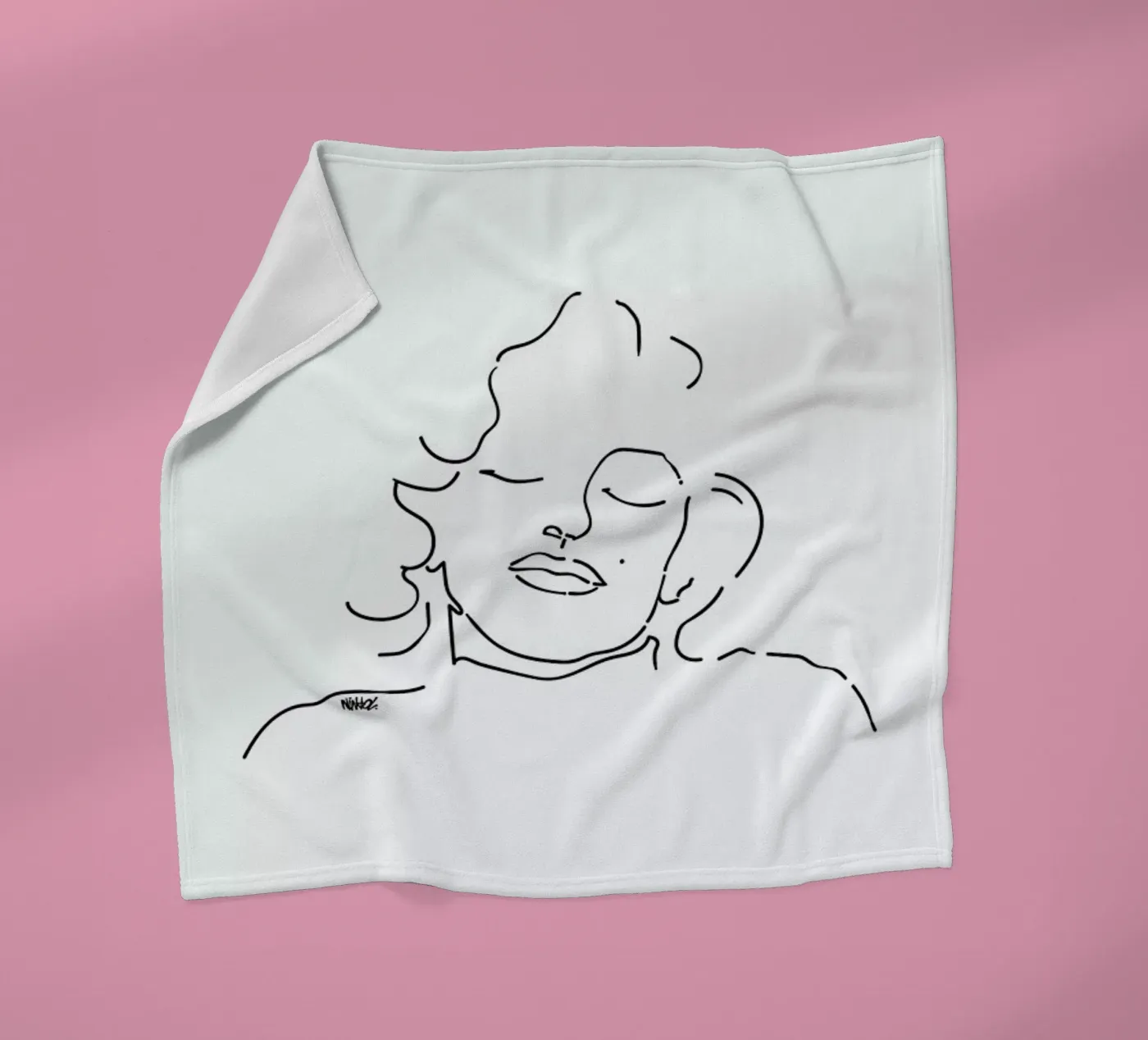 Monroe Fleecedecke von Ninhol