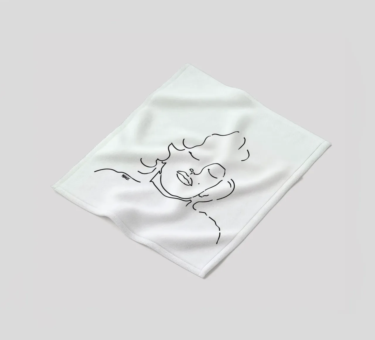 Monroe coperta in pile da Ninhol