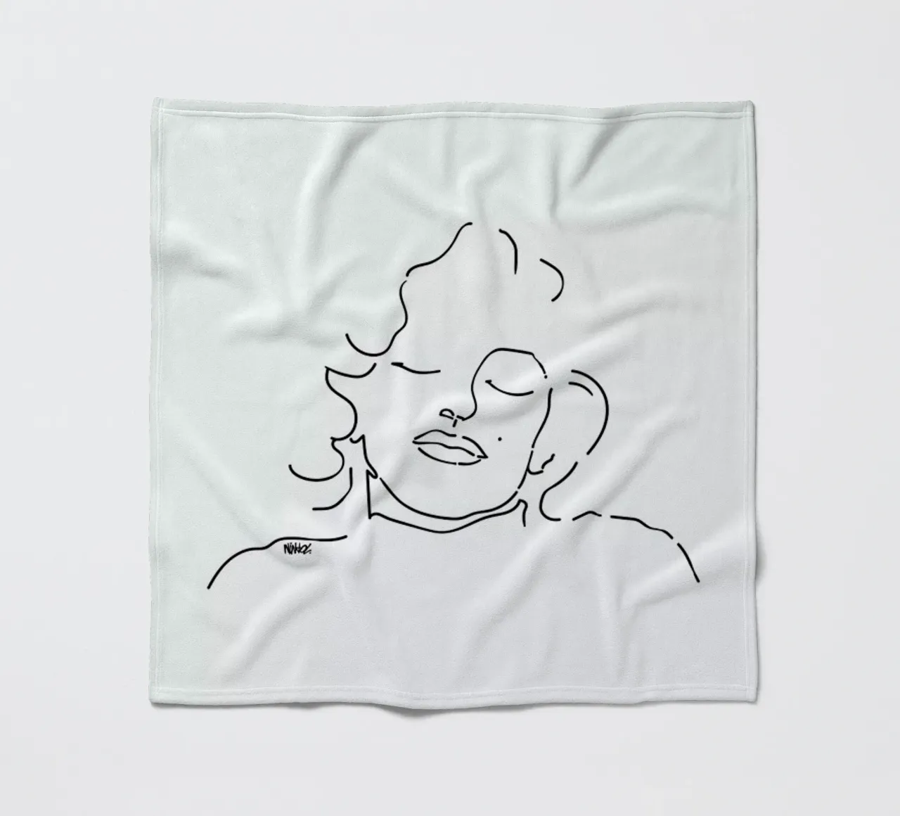 Monroe coperta in pile da Ninhol
