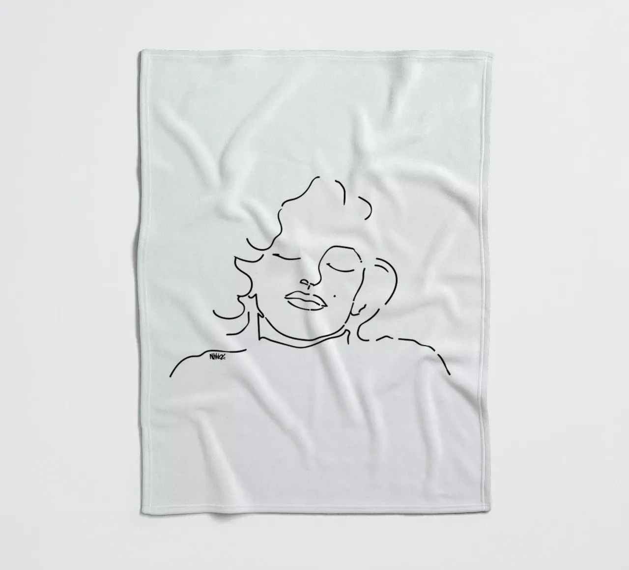 Monroe coperta in pile da Ninhol