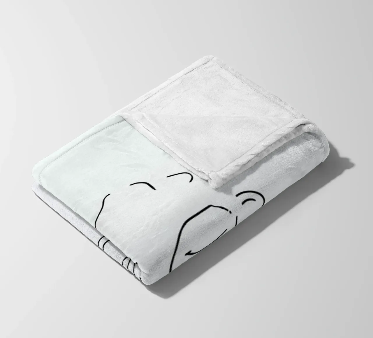 Monroe coperta in pile da Ninhol