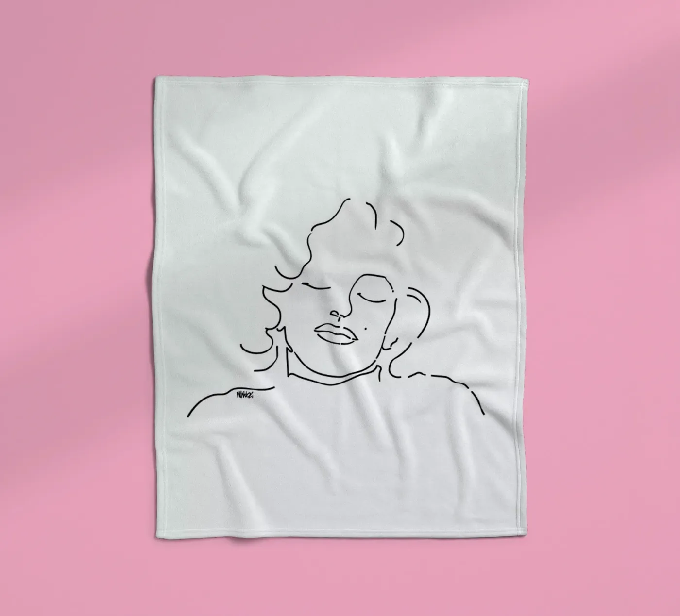 Monroe Fleecedecke von Ninhol