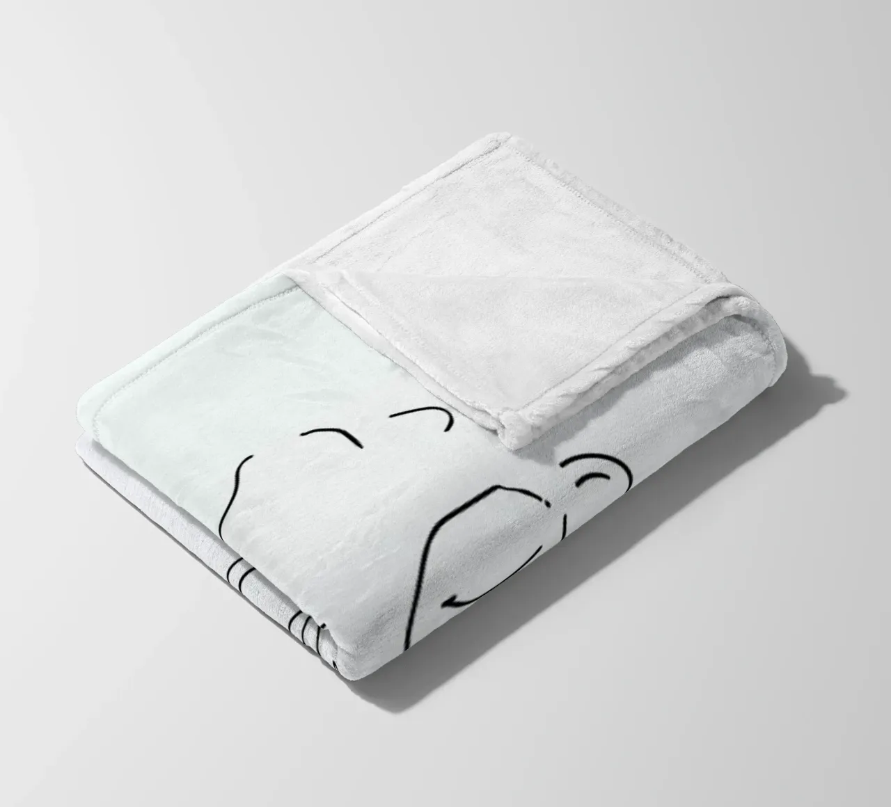 Monroe coperta in pile da Ninhol