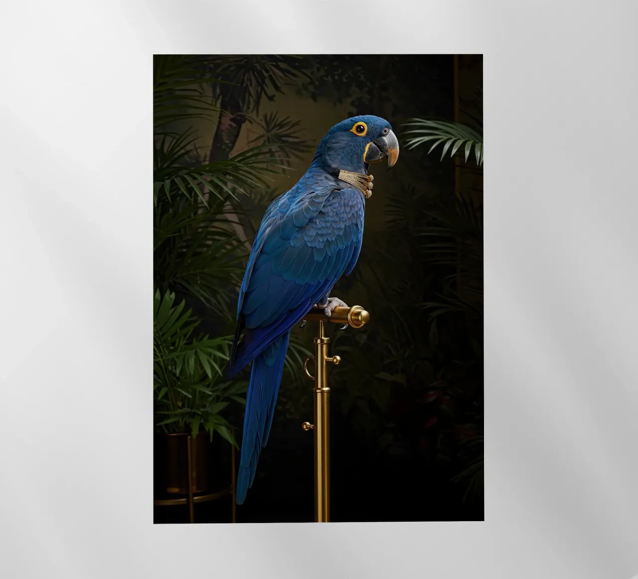 Ara blu pellicola backlit da Pawtrait Studio