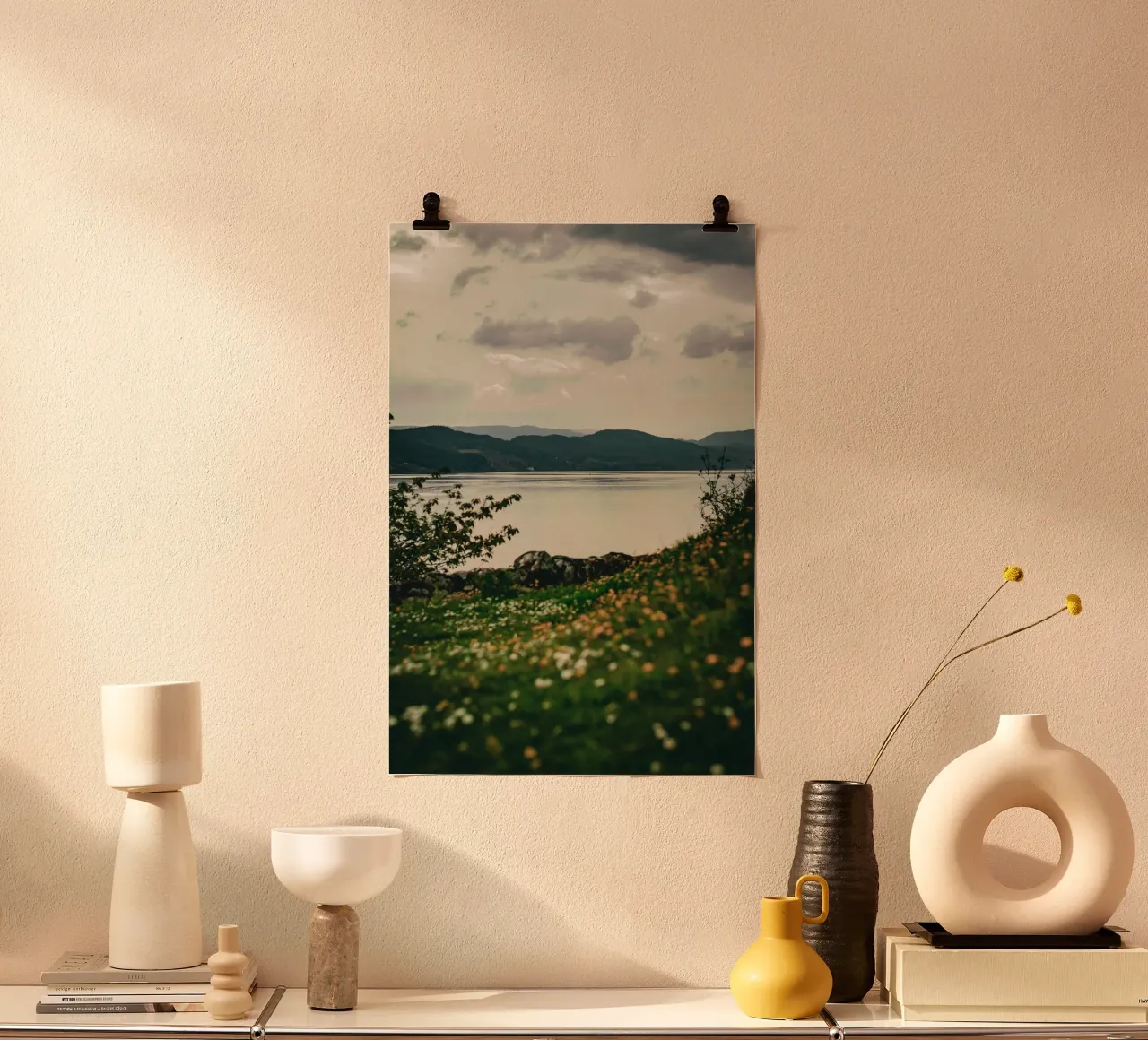 Loch Ness, fotografia poster con telaio in plastica da Jule Shnc