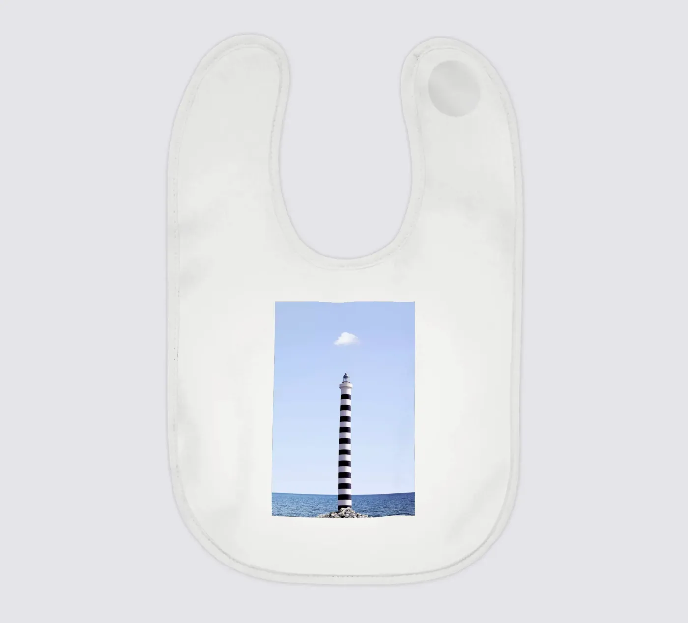 Lighthouse baby slabbetje van Rupert Höller