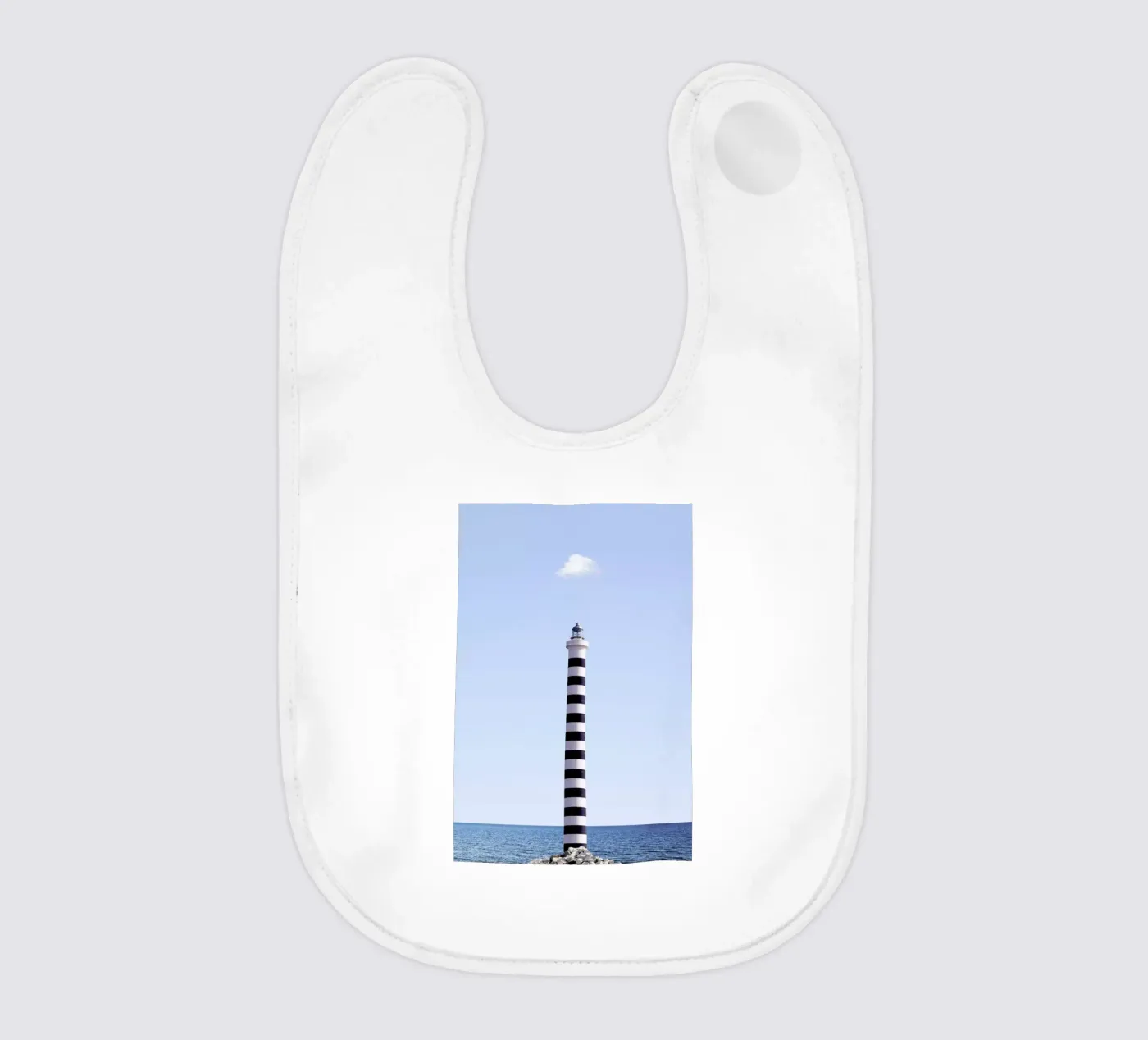 Lighthouse baby slabbetje van Rupert Höller