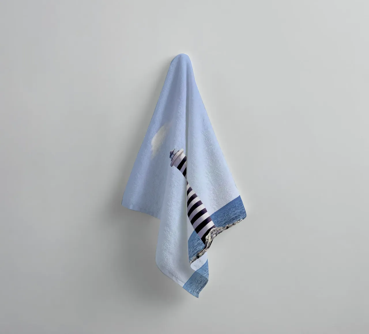 Lighthouse towel by Rupert Höller
